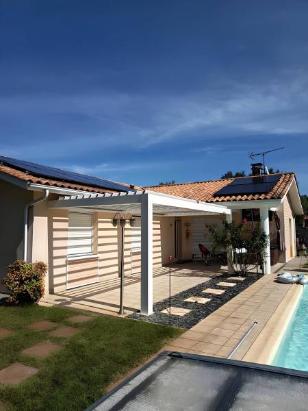 Pergola bioclimatique